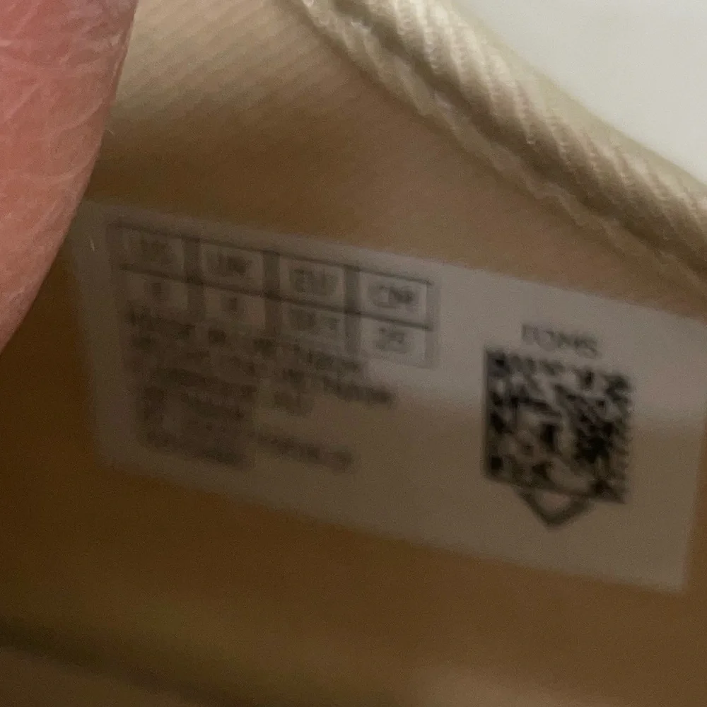 Toms Women's Tan Corduroy Sneakers - Picture 5 of 6